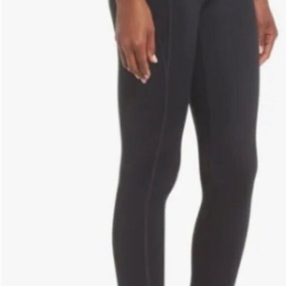 Girlfriend Collective Dark Gray Smoke Colored High Rise Leggings - Picture 14 of 15